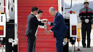 Olympic flame arrives in Japan