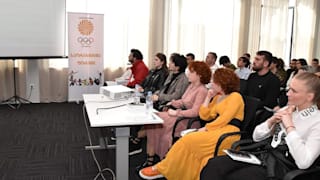 NOC. Participants at the Athletes’ Commission Forum in Georgia. 