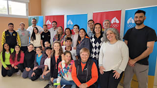 COA. The participants at the first OVEP training course in San Juan.