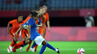 Netherlands v Brazil: Women's Football - Olympics: Day 1