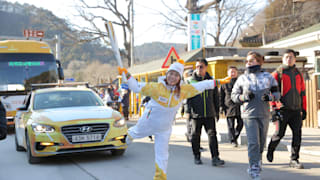 PYEONGCHANG 2018 OLYMPIC TORCH RELAY - DAY 95