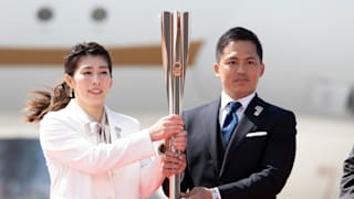 Olympic flame arrives in Japan