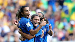 Marta marcó contra Australia durante el Mundial 2019