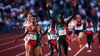 LEICHTATHLETIK 5000m Finale Maenner ATLANTA 1996 3896