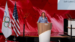 240724_142nd IOC Session_Salt Lake City Utah 2034 Announcement_Palais des Congrès_Paris24_Martin_IOC9354
