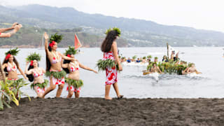 The stage 31 of the Olympic Torch Relay happened in French Polynesia