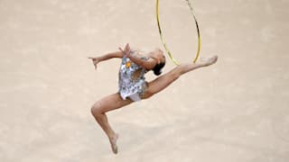 Dina Averina at the 2019 European Games in Belarus