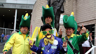 Hat fans London 2012 Brazil