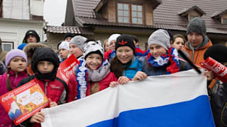 SOCHI 2014 - OLYMPIC TORCH RELAY - DAY 18