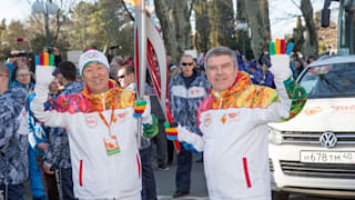 THOMAS BACH AND UNITED NATIONS SECRETARY GENERAL BAN KI MOON