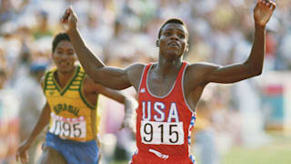 Carl Lewis of the USA