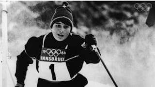 Marielle Goitschel In The Womens Slalom