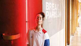 Paris 2024 art poster: Stéphanie Lacombe, Interval