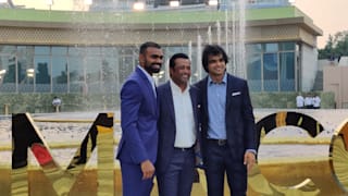 PR Sreejesh, Leander Paes and Neeraj Chopra