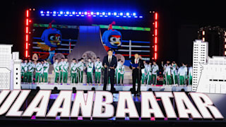 Mongolian NOC. Opening ceremony of the 2023 East Asian Youth Games in Ulaanbaatar.