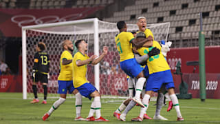 Mexico v Brazil: Men's Football Semi-final- Olympics: Day 11