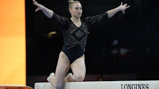 Canada's Ellie Black performs on balance beam at the 2019 World Championships (Photo: Olympic Channel)