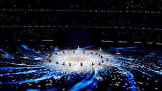 Performers dance during the Opening Ceremony of the Beijing 2022 Winter Paralympics