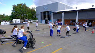 NOC. Sports activities for Olympic Day in Paraguay. 