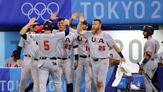 United States v Japan - Baseball - Olympics: Day 10