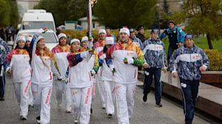 SOCHI 2014 - OLYMPIC TORCH RELAY - DAY 2