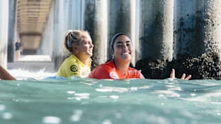 Sol Aguirre all smiles