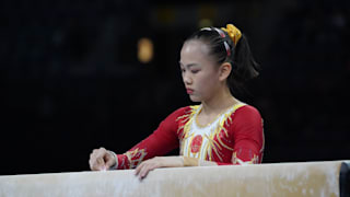 China's Chen Yile performs on balance beam at the 2019 World Championships (Photo: Olympic Channel)