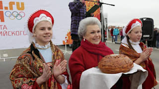 SOCHI 2014 - OLYMPIC TORCH RELAY - DAY 12