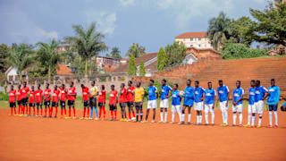 Teams line-up