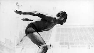 Swimmer Duke Kahanamoku Diving