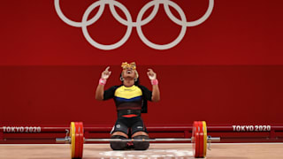 Weightlifting - Olympics: Day 10