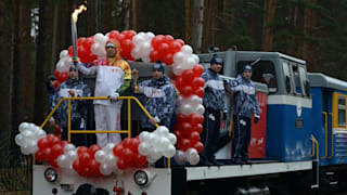 SOCHI 2014 - OLYMPIC TORCH RELAY - DAY 13