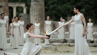 OLYMPIC TORCH LIGHTING CEREMONY