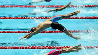 Matt Grevers of the United States competes in the Men's 100m Backstroke Final on day three of the Gwangju 2019 FINA World Championships at Nambu International Aquatics Centre on July 23, 2019 in Gwangju, South Korea. (Photo by Catherine Ivill/Getty Images)