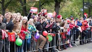 SOCHI 2014 - OLYMPIC TORCH RELAY - DAY 1 -STREET