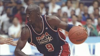 Michael Jordan at the 1992 Olympic Games in Barcelona