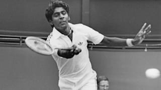 Vijay Amritraj: into the last eight in 1973 and 1974