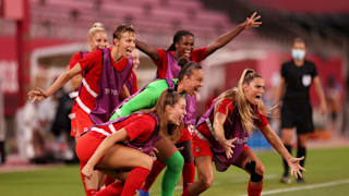 USA v Canada: Women's Football Semifinal - Olympics: Day 10