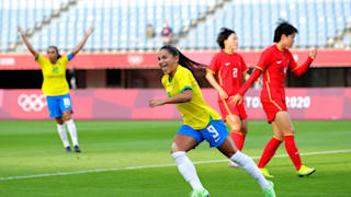 China v Brazil: Women's Football - Olympics: Day -2