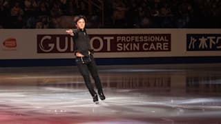 Shoma Uno performs during his exhibition skate