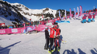 Switzerland win skimo mixed relay!