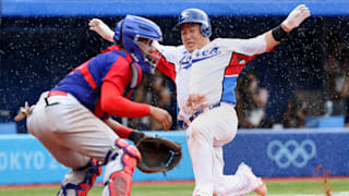 Dominican Republic v Republic of Korea - Baseball - Olympics: Day 15