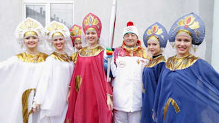 SOCHI 2014 - OLYMPIC TORCH RELAY - DAY 10