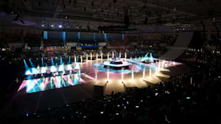 A general view during the Opening Ceremony on day one of the Gwangju 2019 FINA World Championships on July 12, 2019 in Gwangju, South Korea. (Photo by Clive Rose/Getty Images)