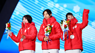 SATO Ayano, TAKAGI Miho and TAKAGI Nana, Speed Skating Team Pursuit