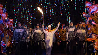 SOCHI 2014 - OLYMPIC TORCH RELAY - DAY 95 - NIGHT