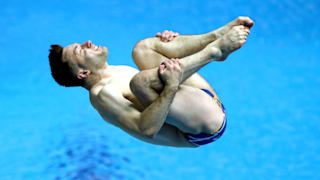 Oliver Dingley of Ireland competes in the Men's 3m Springboard Semifinal on day six of the Gwangju 2019 FINA World Championships at Nambu International Aquatics Centre on July 17, 2019 in Gwangju, South Korea. (Photo by Chung Sung-Jun/Getty Images)