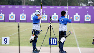 Mixed Team practice session