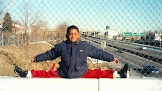 John Orozco as child doing the splits