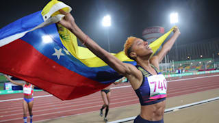Yulimar Rojas wins Pan Am triple and breaks Caterine Ibarguen's record at Lima 2019!